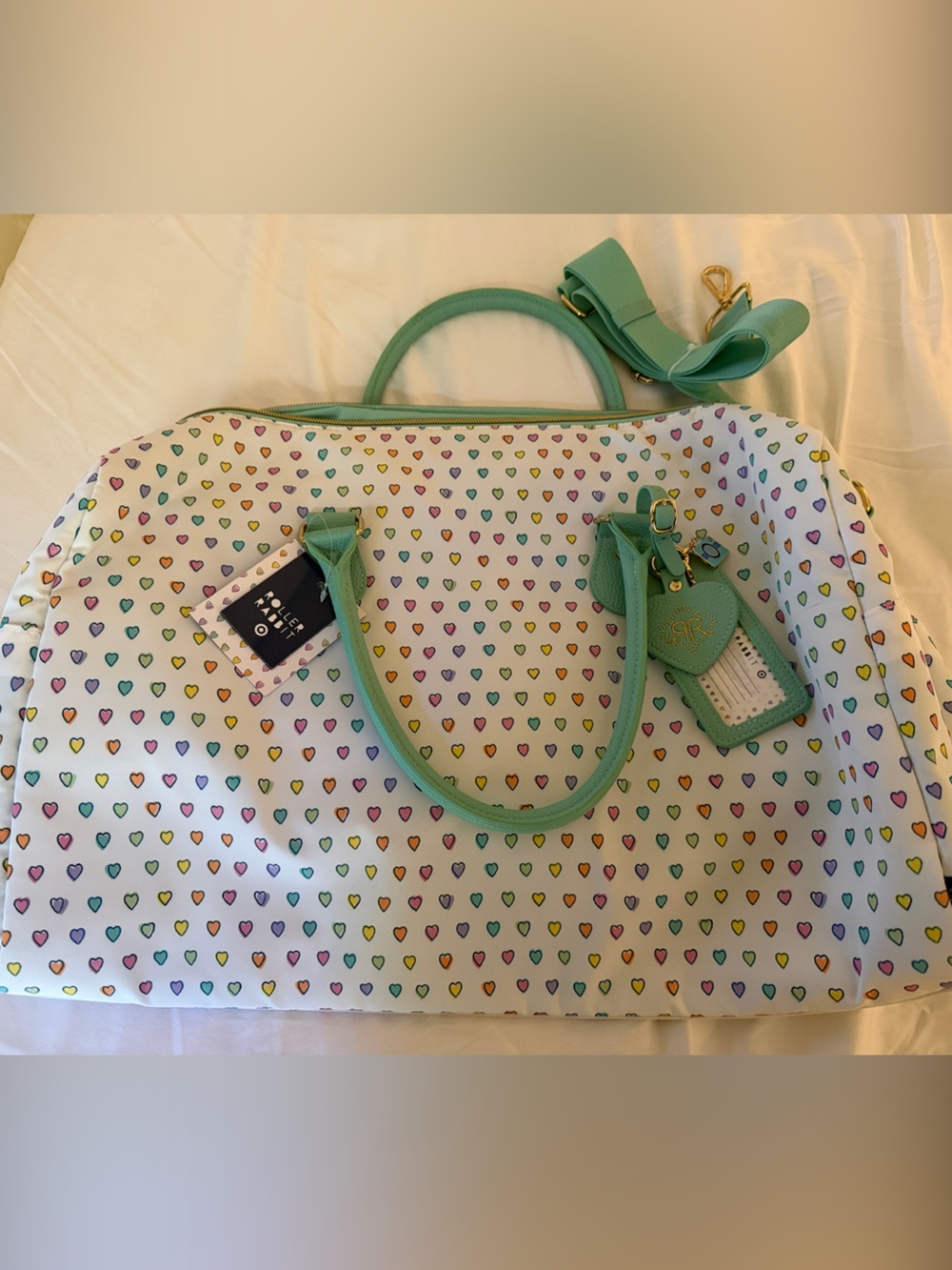Roller Rabbit/Target collab Disco Duffle bag NWT